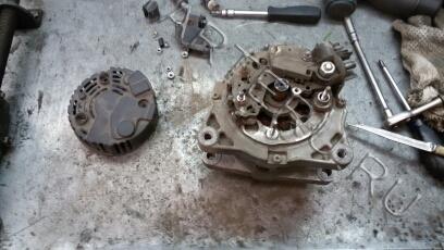 ремонт генератора пежо партнер