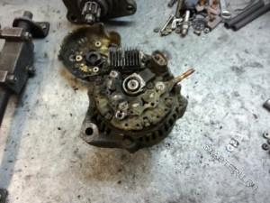 Тойота авенсис ремонт генератора