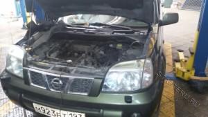 Замена якоря на стартере Nissan x-trail