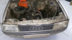 Замена стартера на новый Ауди 80